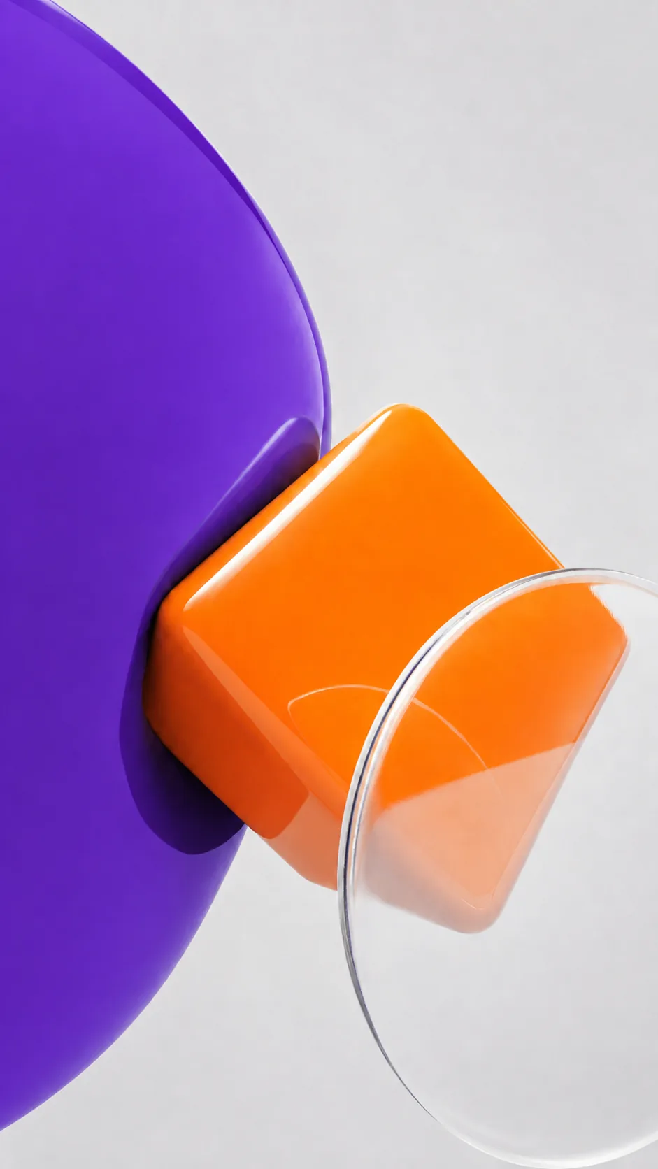 Top1Print Purple and Orange Brand Visual